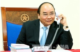 Thủ tướng Nguyễn Xuân Phúc điện đàm với Tổng thống đắc cử Donald Trump 